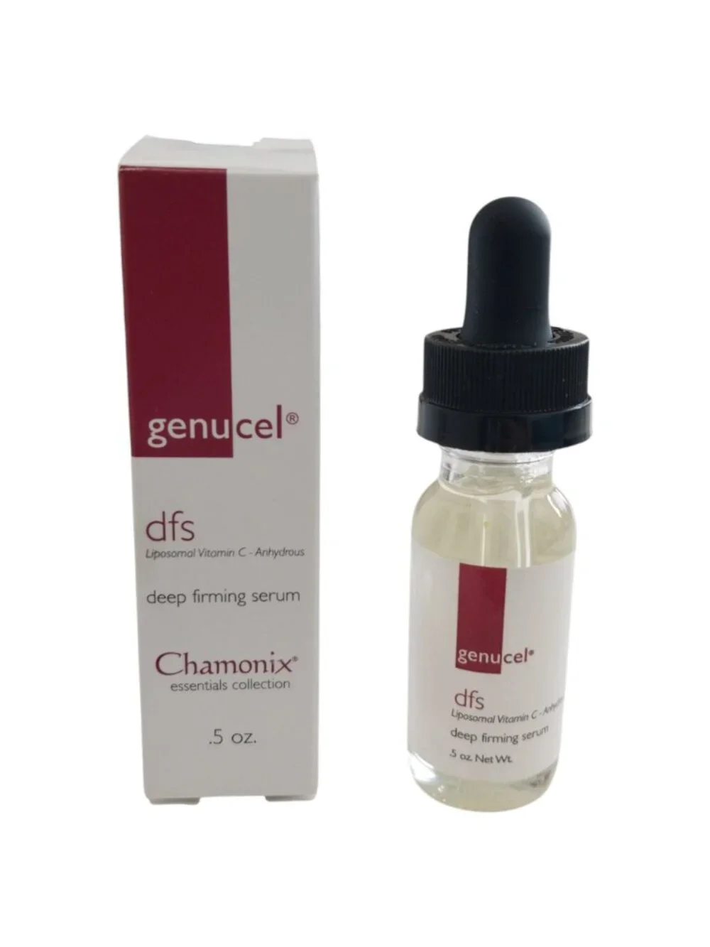 Chamonix Genucel Deep Firming Face Serum Skin Care New In Box Anti-Aging